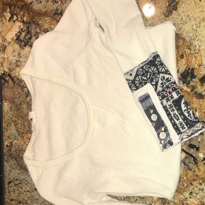 free people long sleeve top